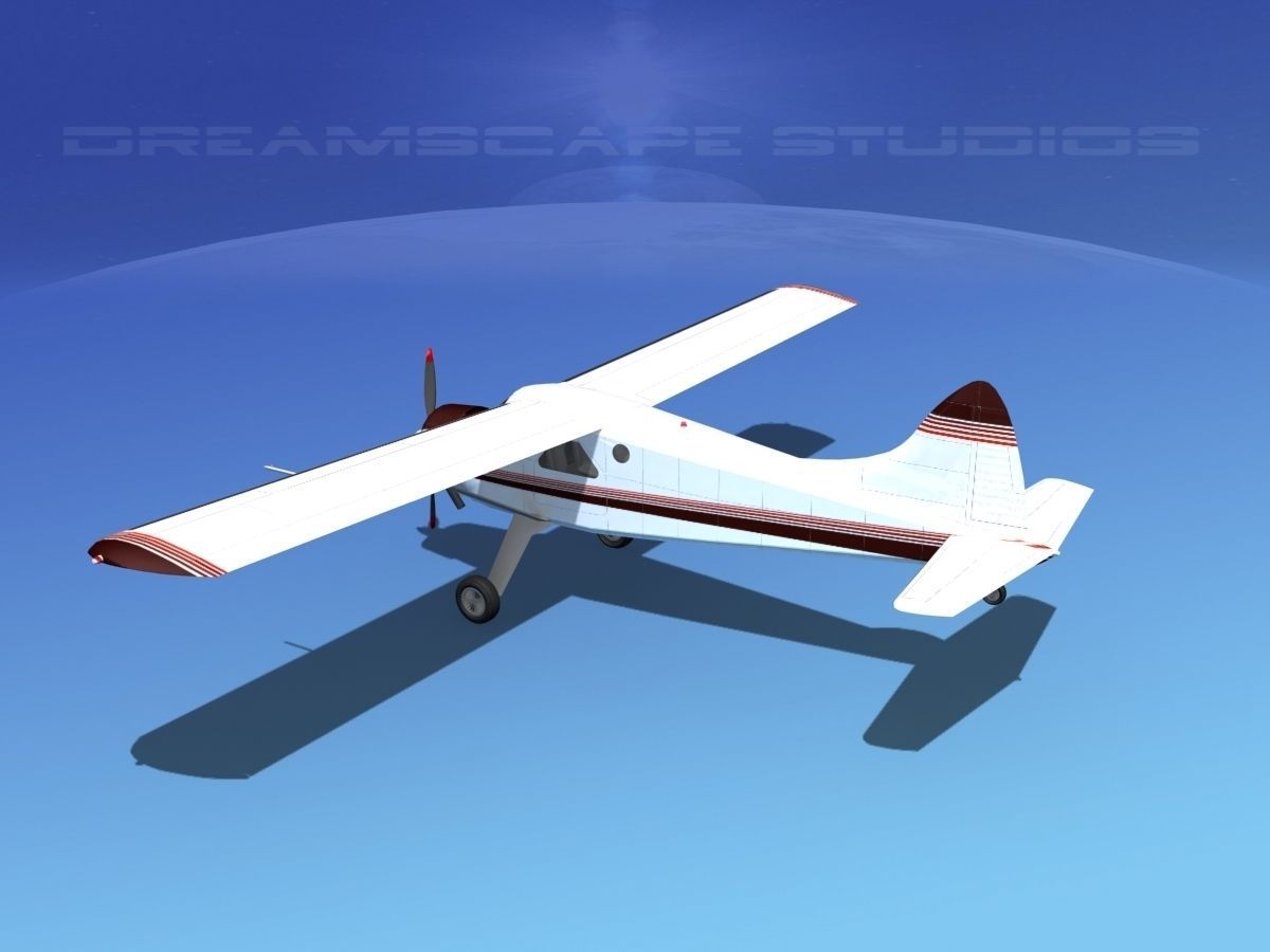 Dehaviland DH-2 Beaver SL09 3D model_8