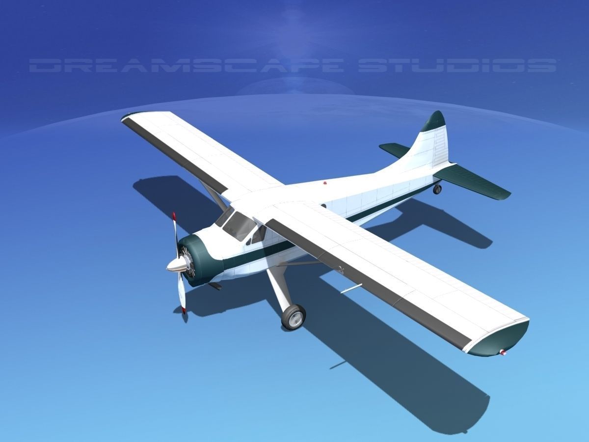 Dehaviland DH-2 Beaver SL10 3D model_10