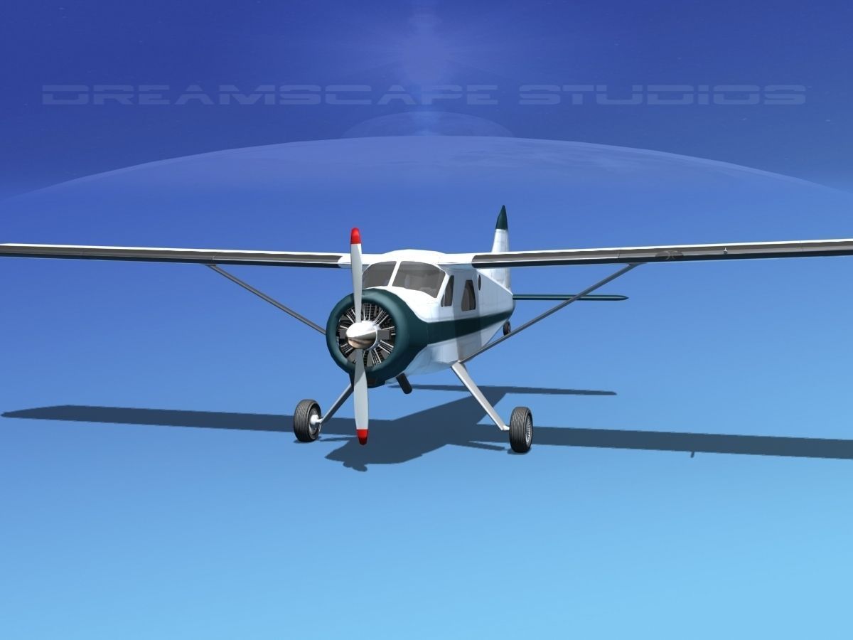 Dehaviland DH-2 Beaver SL10 3D model_1