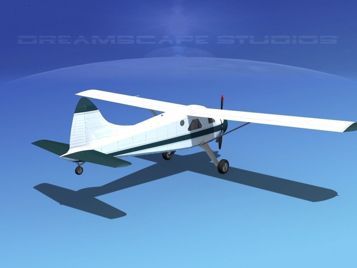 Dehaviland DH-2 Beaver SL10 3D model_5