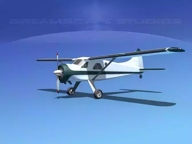 Dehaviland DH-2 Beaver SL10 3D model