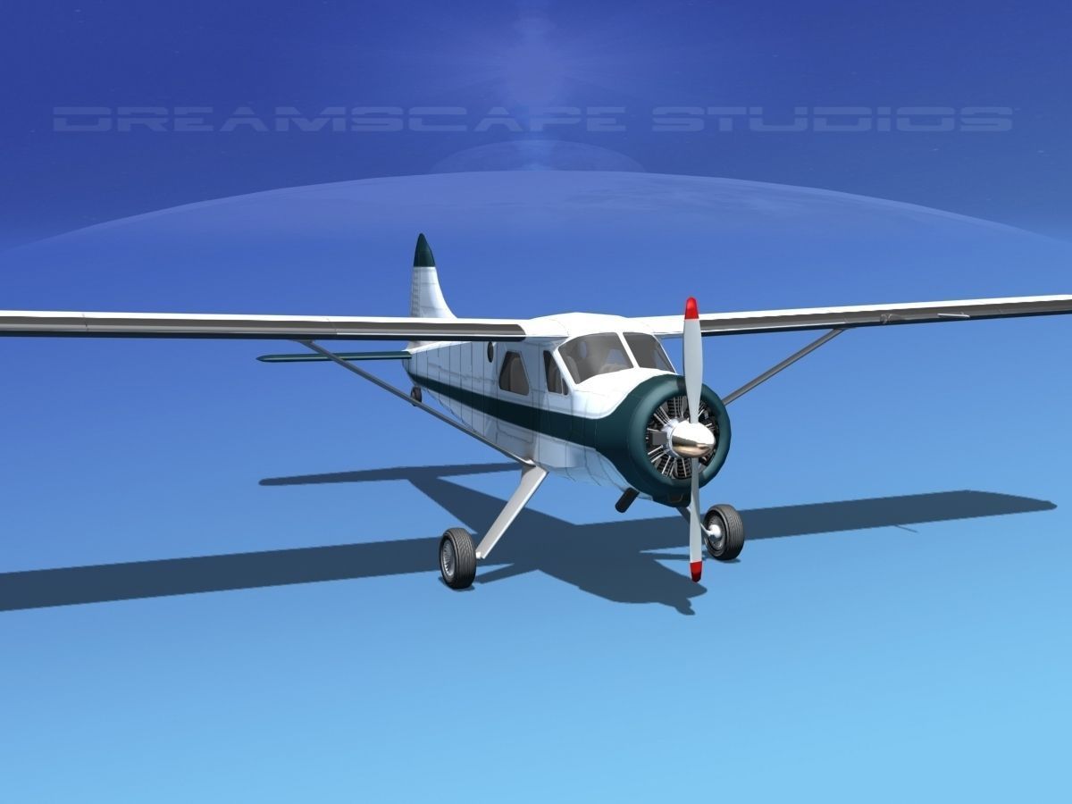 Dehaviland DH-2 Beaver SL10 3D model_2