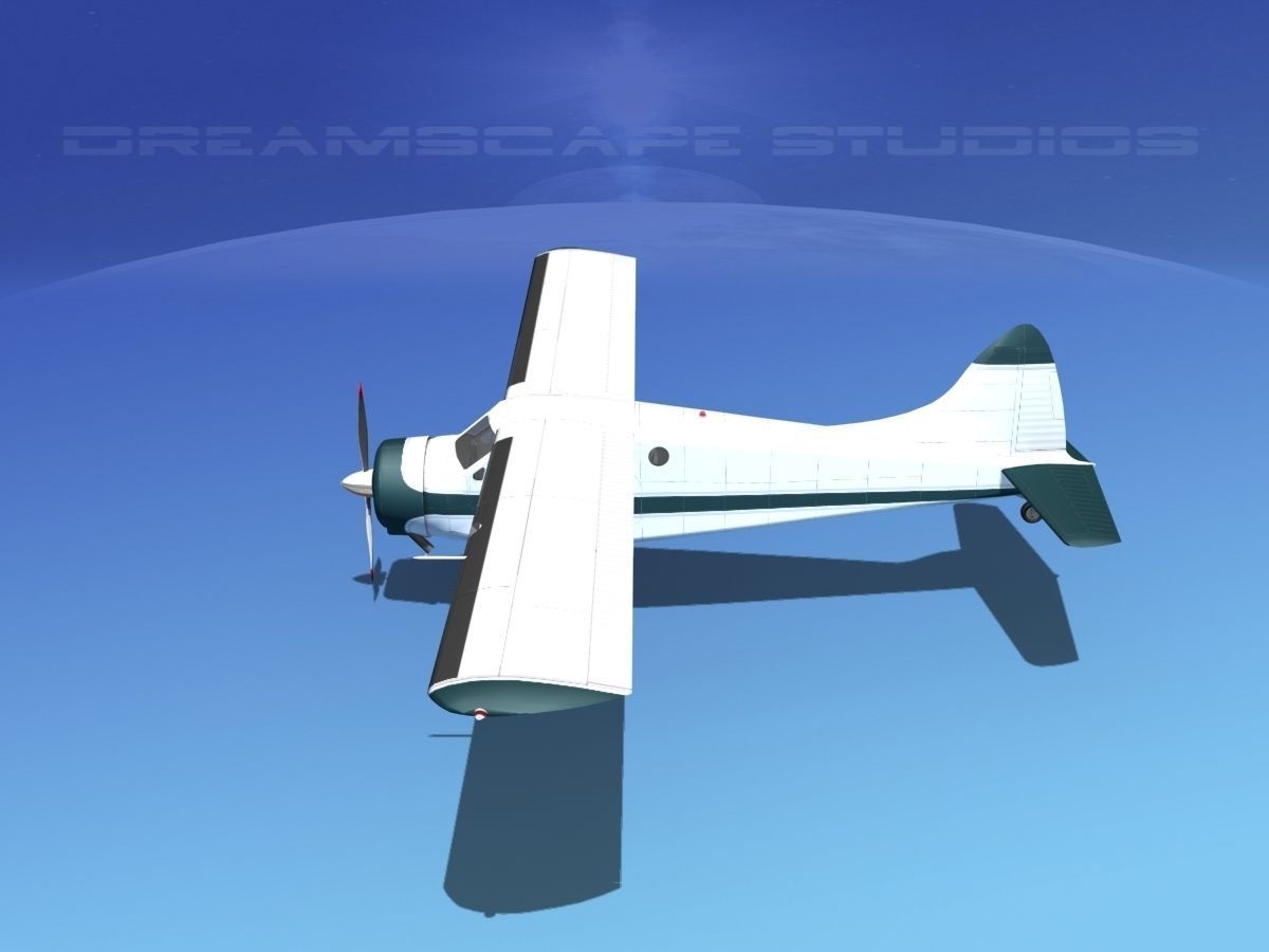 Dehaviland DH-2 Beaver SL10 3D model_8