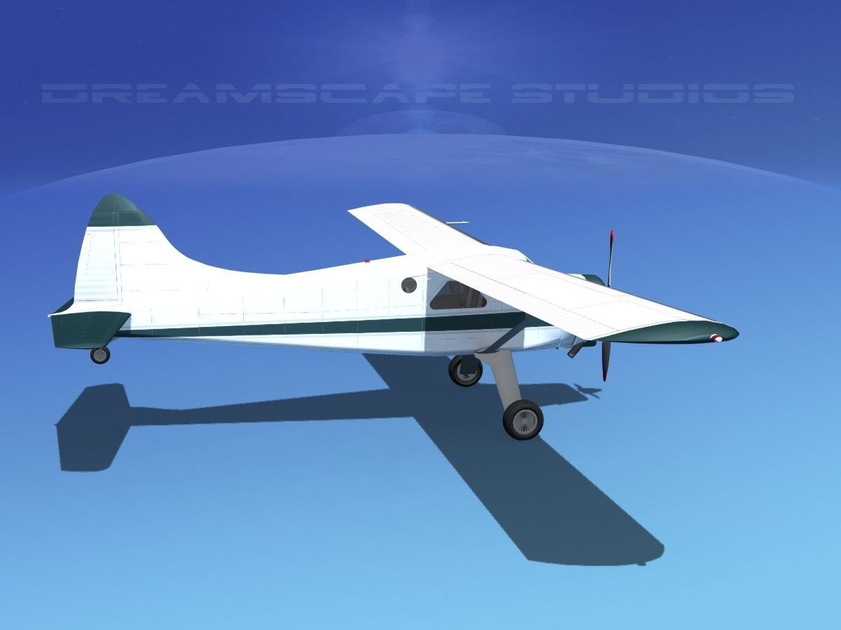 Dehaviland DH-2 Beaver SL10 3D model_4
