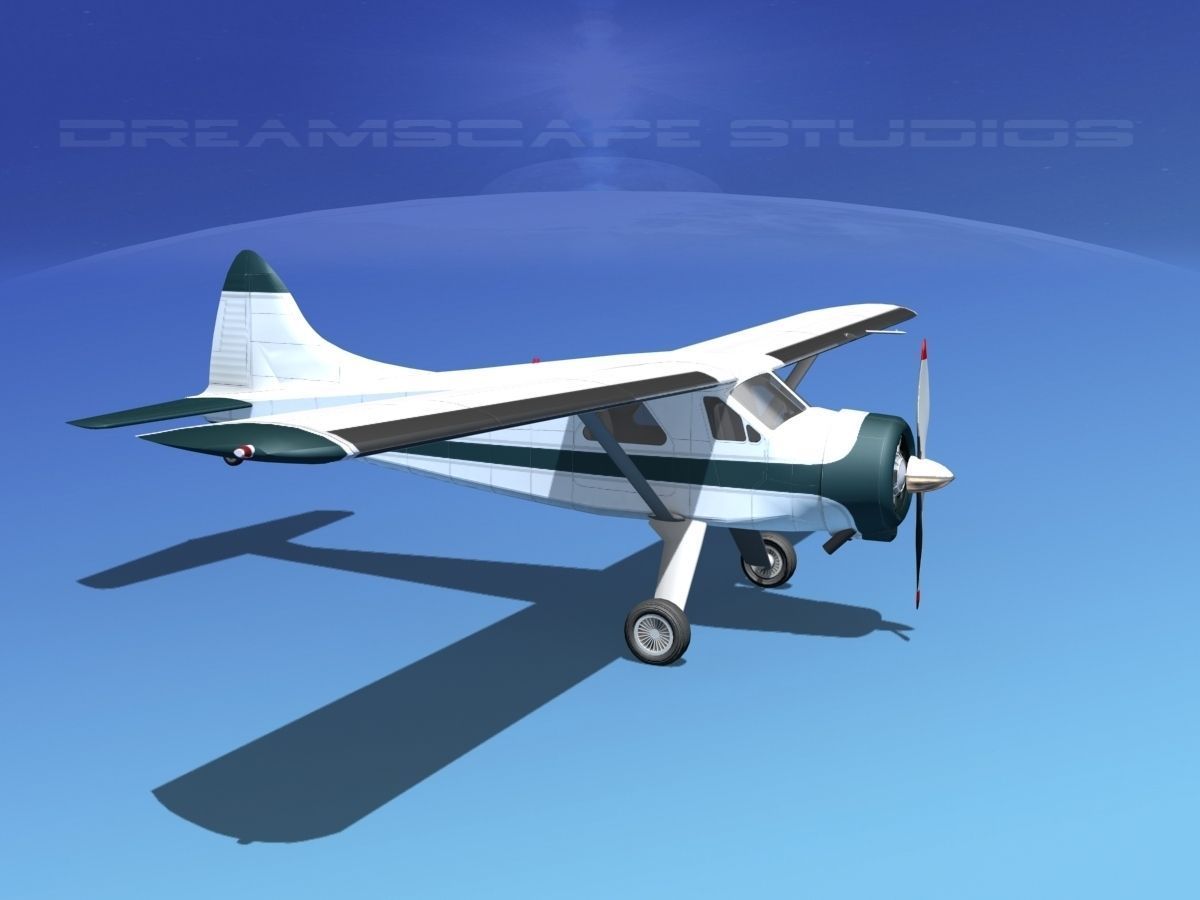 Dehaviland DH-2 Beaver SL10 3D model_3