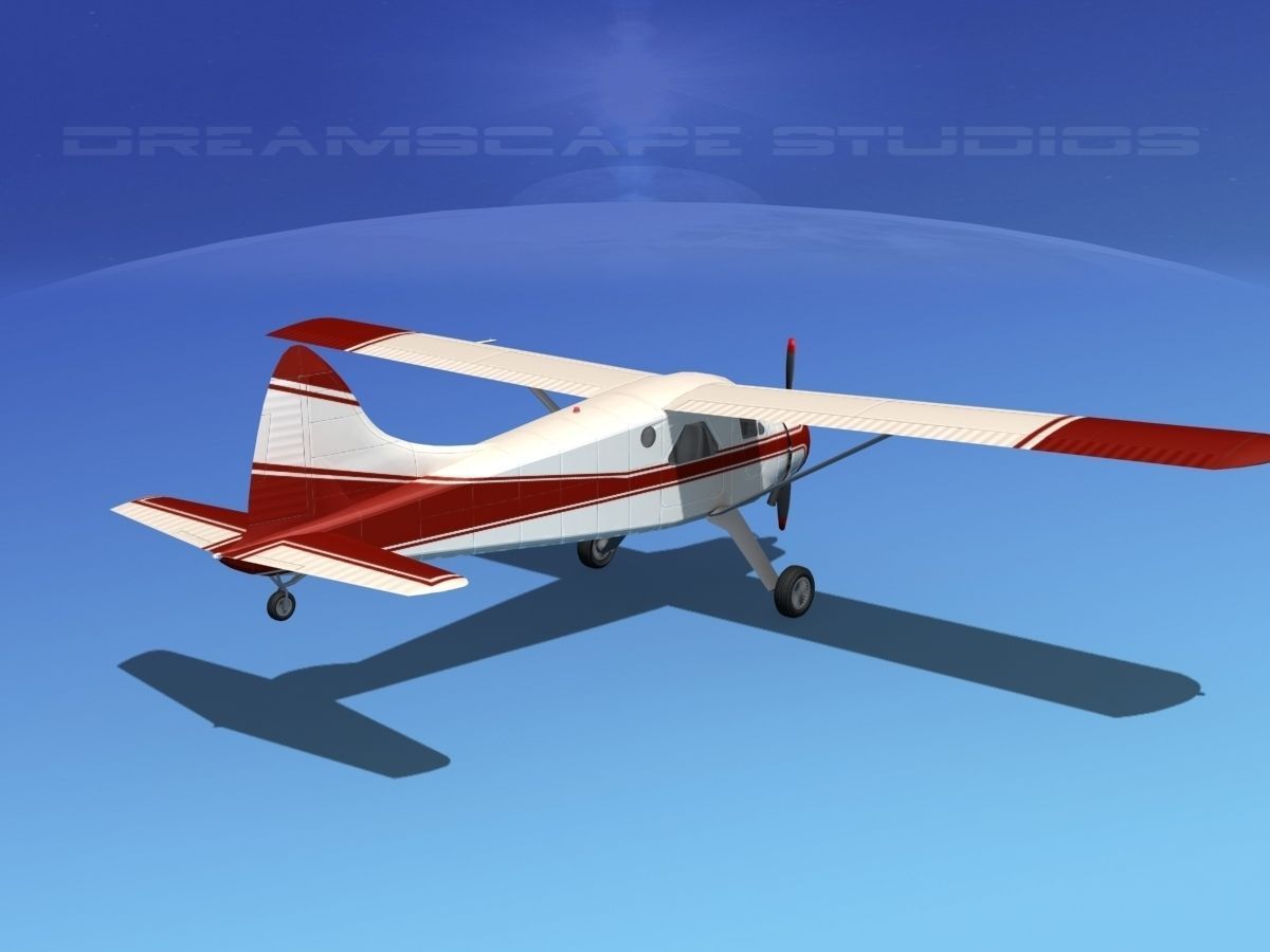 Dehaviland DH-2 Beaver SL11 3D model_5