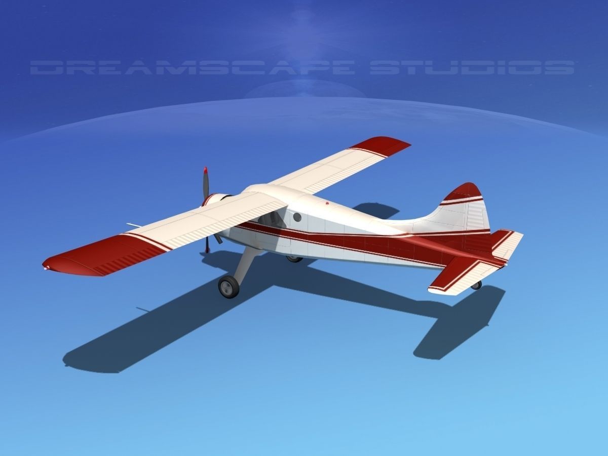 Dehaviland DH-2 Beaver SL11 3D model_8