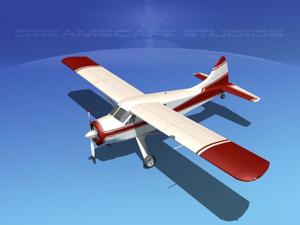 Dehaviland DH-2 Beaver SL11 3D model_10