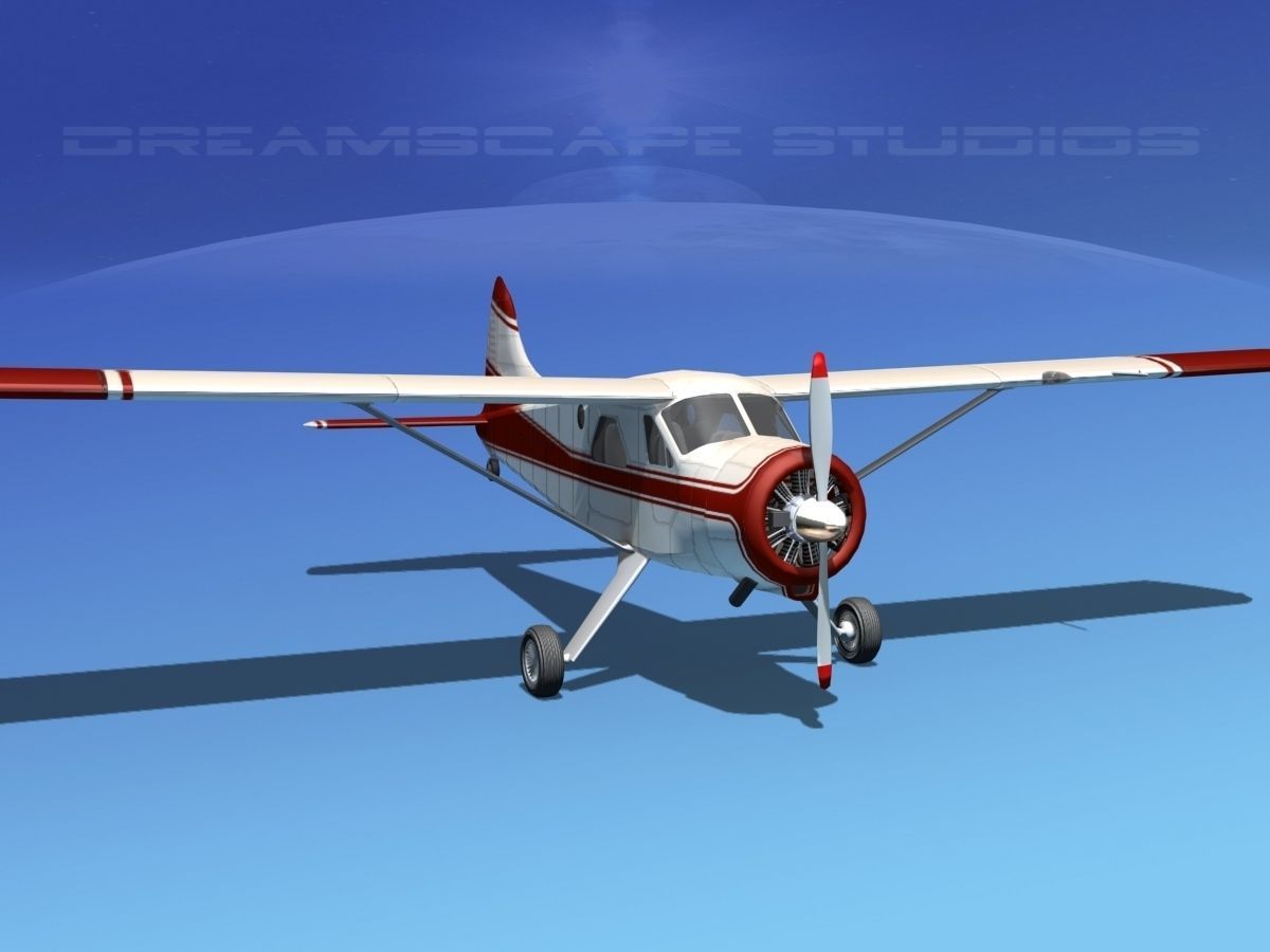 Dehaviland DH-2 Beaver SL11 3D model_2