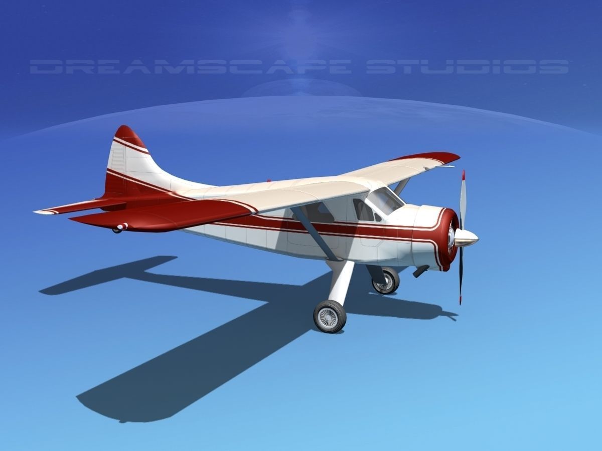 Dehaviland DH-2 Beaver SL11 3D model_3