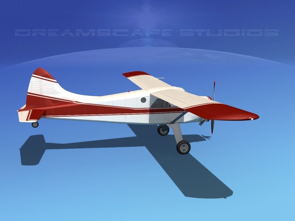 Dehaviland DH-2 Beaver SL11 3D model_4