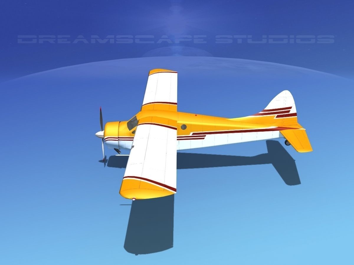 Dehaviland DH-2 Beaver SL12 3D model_9