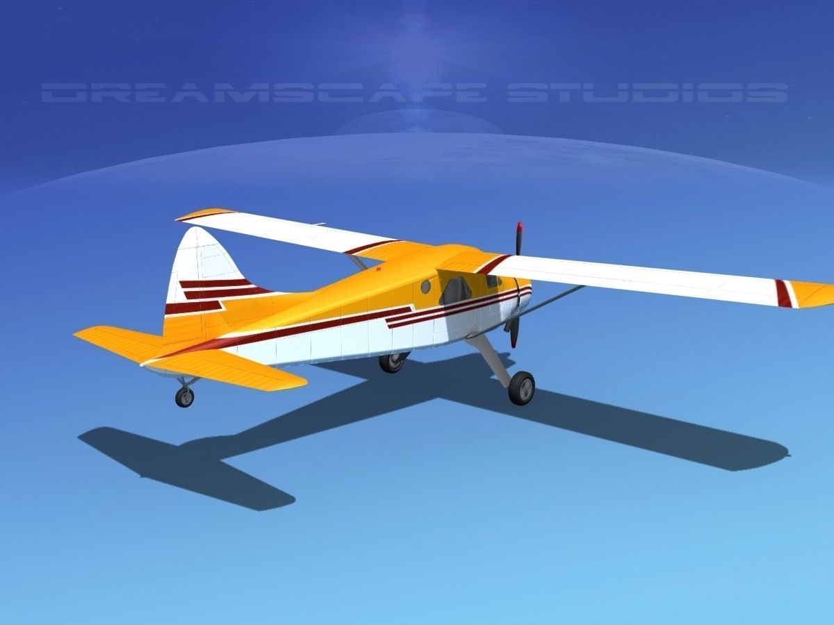 Dehaviland DH-2 Beaver SL12 3D model_5