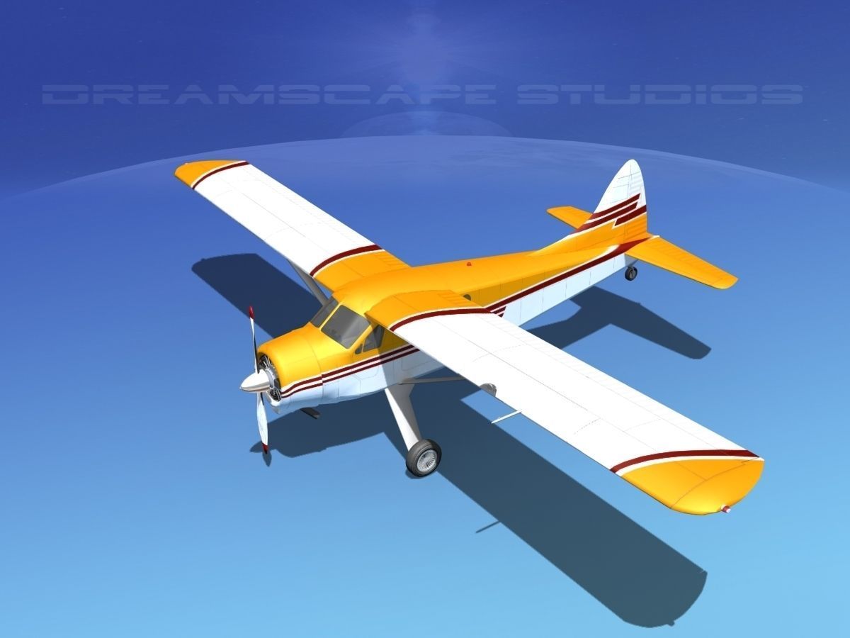 Dehaviland DH-2 Beaver SL12 3D model_10