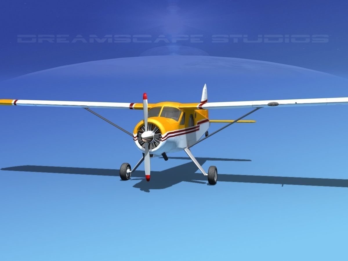 Dehaviland DH-2 Beaver SL12 3D model_1