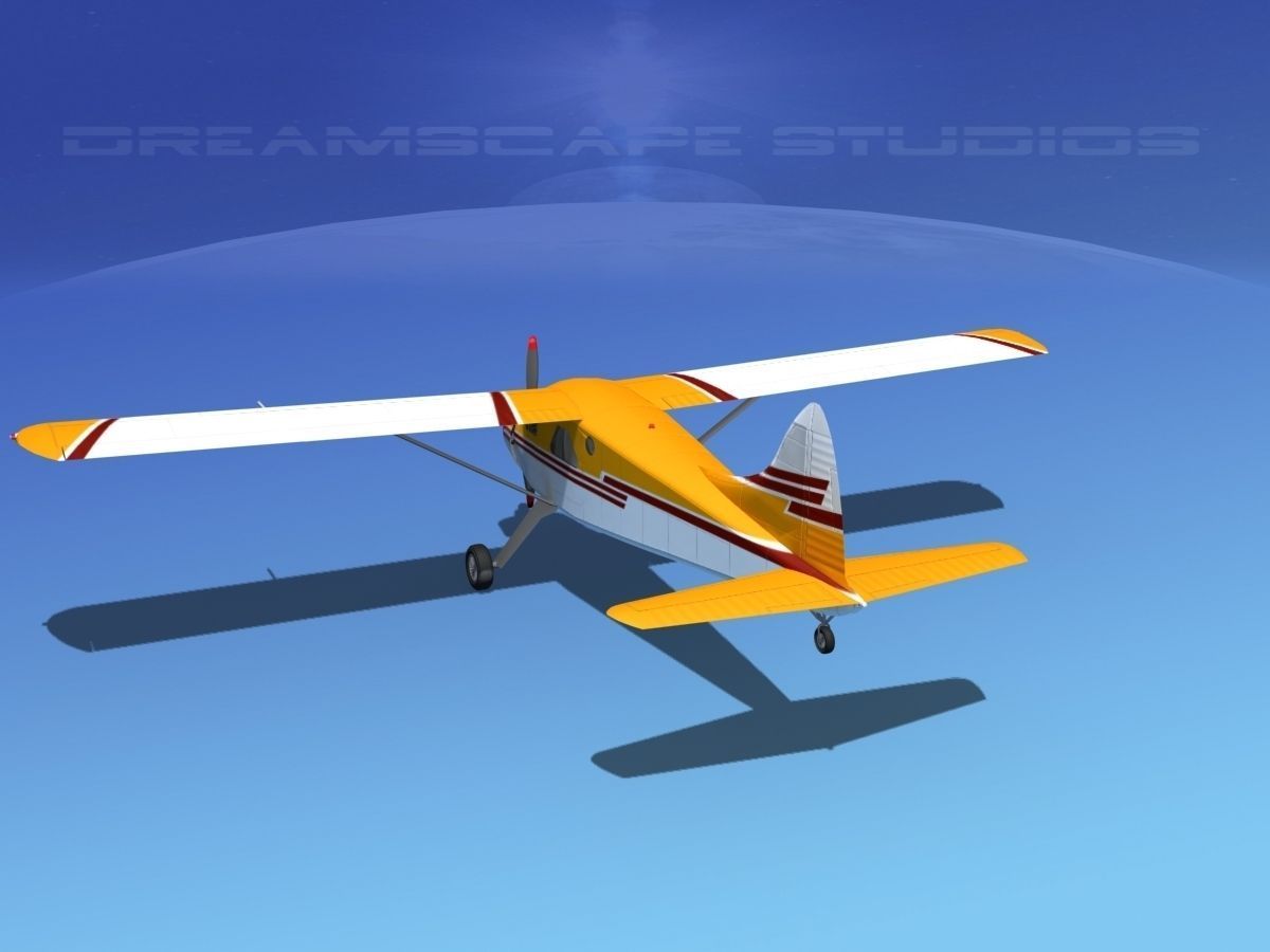 Dehaviland DH-2 Beaver SL12 3D model_7