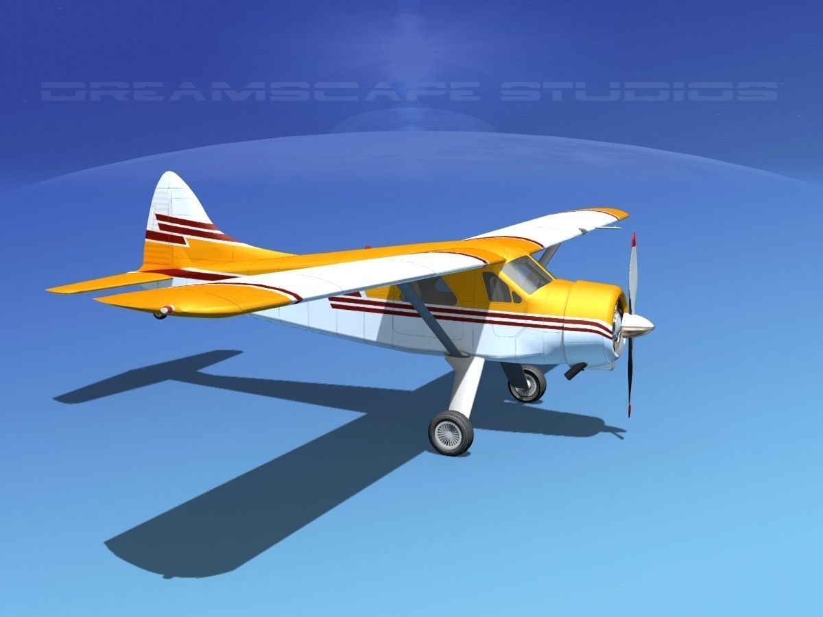 Dehaviland DH-2 Beaver SL12 3D model_3