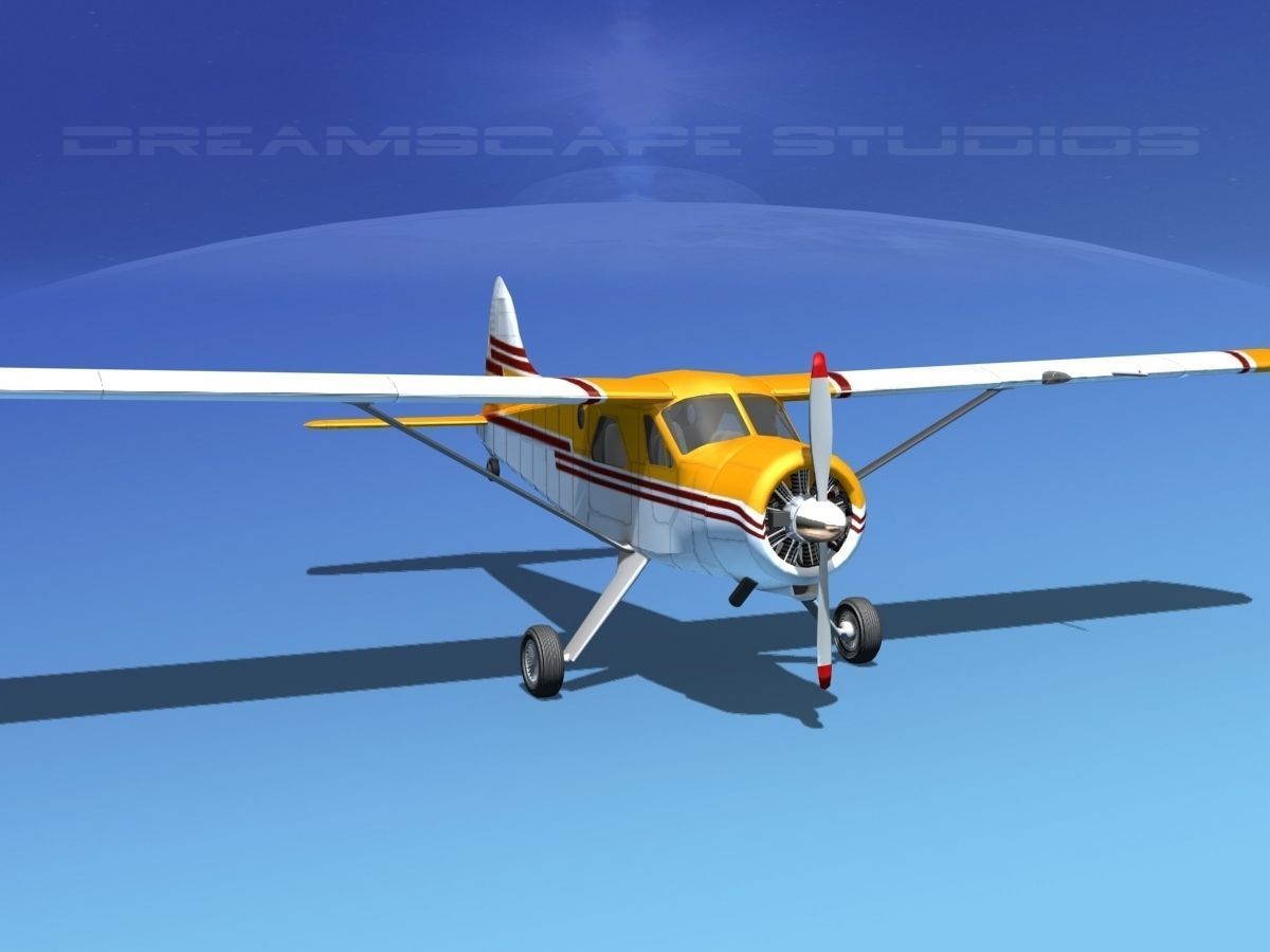 Dehaviland DH-2 Beaver SL12 3D model_2