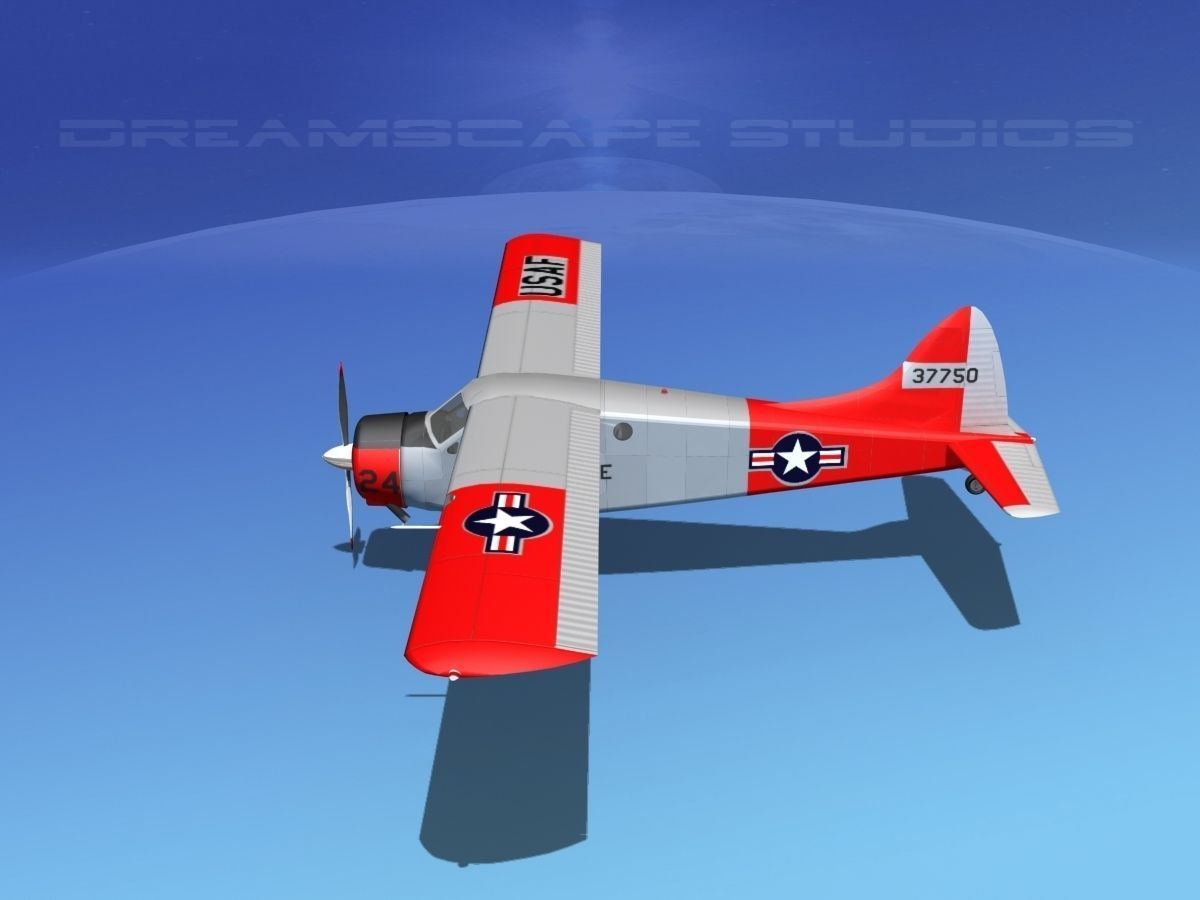 Dehaviland DH-2 Beaver USAF 2 3D model_9