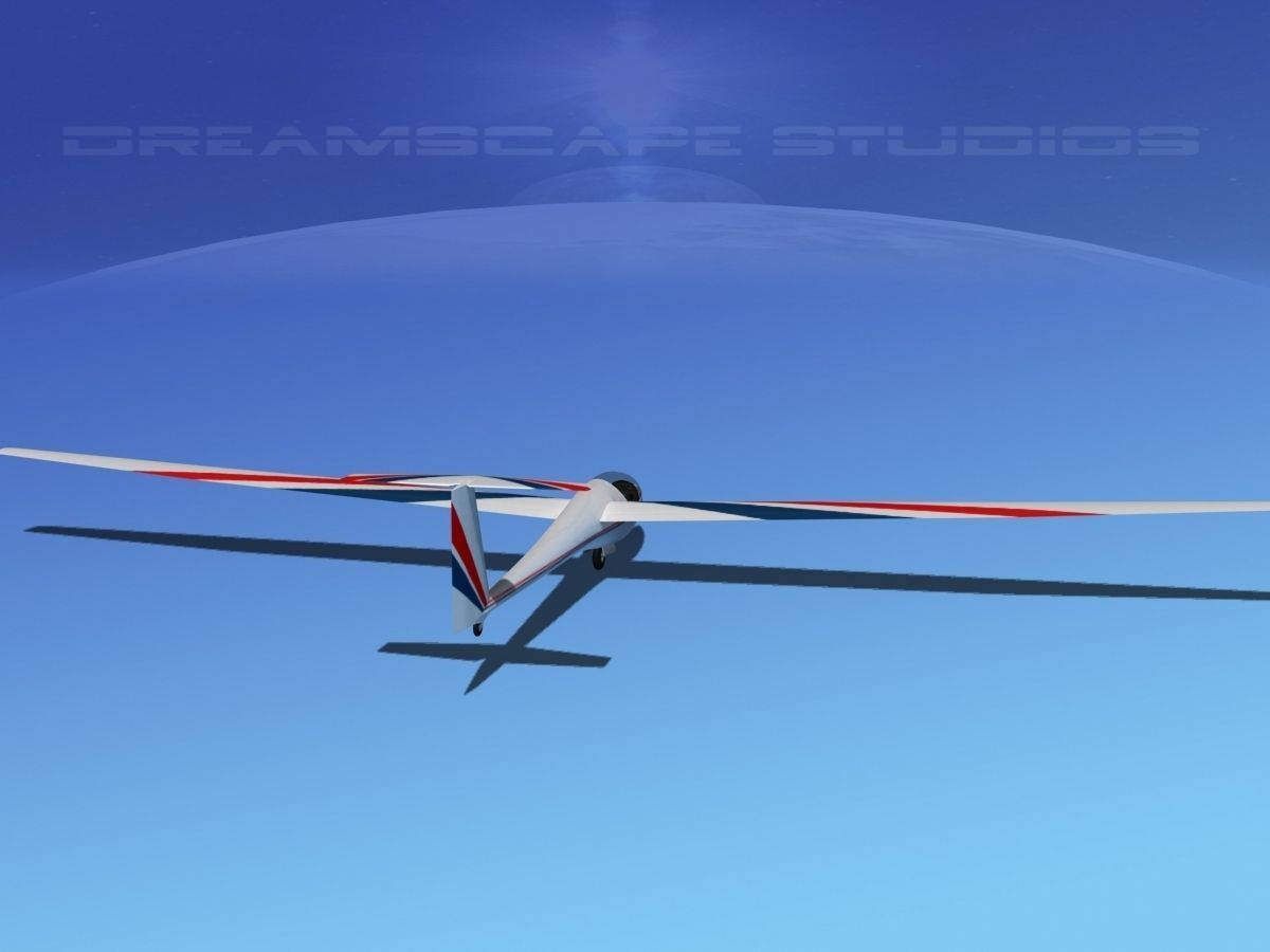 DG-400 15-Metre Motorglider V01 3D model_8