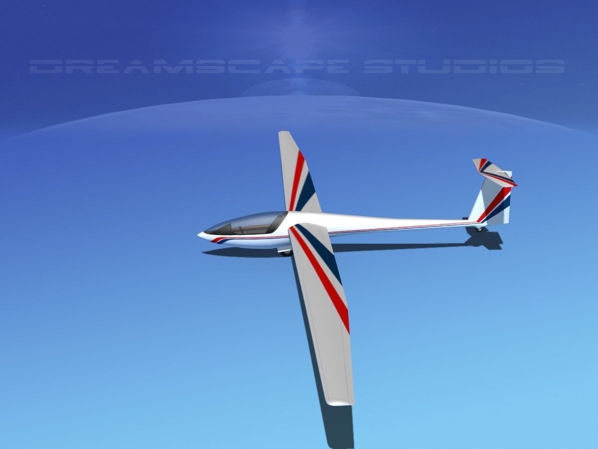 DG-400 15-Metre Motorglider V01 3D model_11
