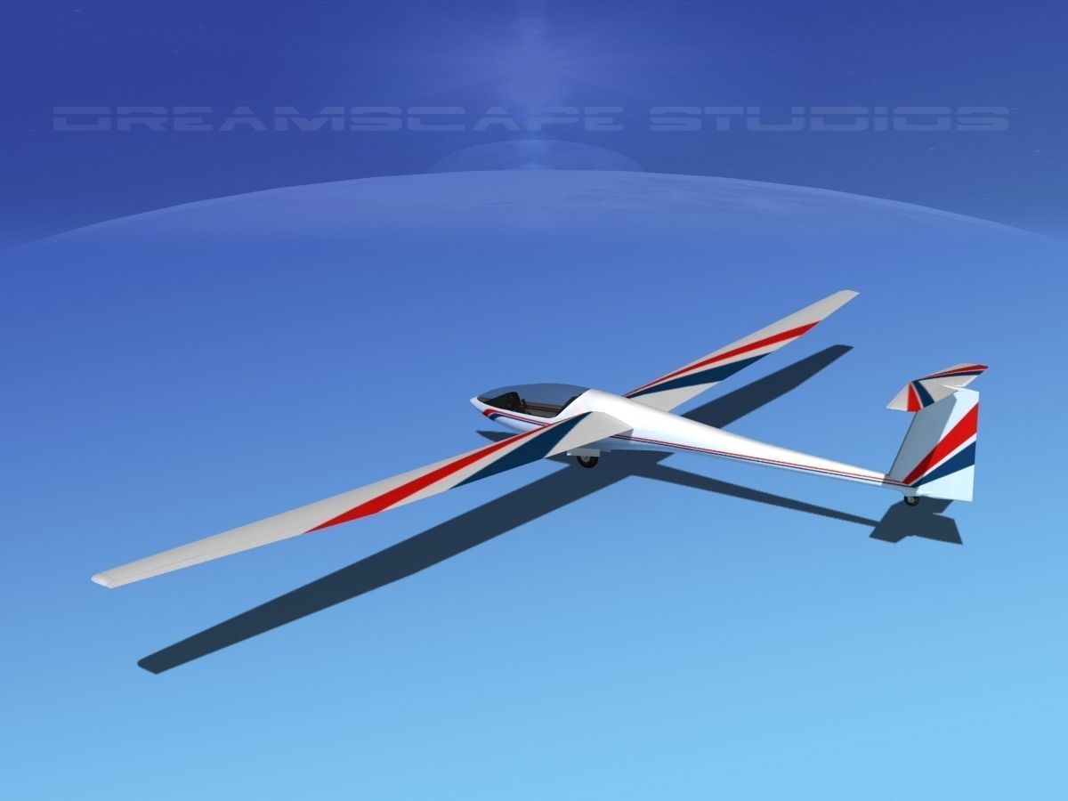 DG-400 15-Metre Motorglider V01 3D model_10