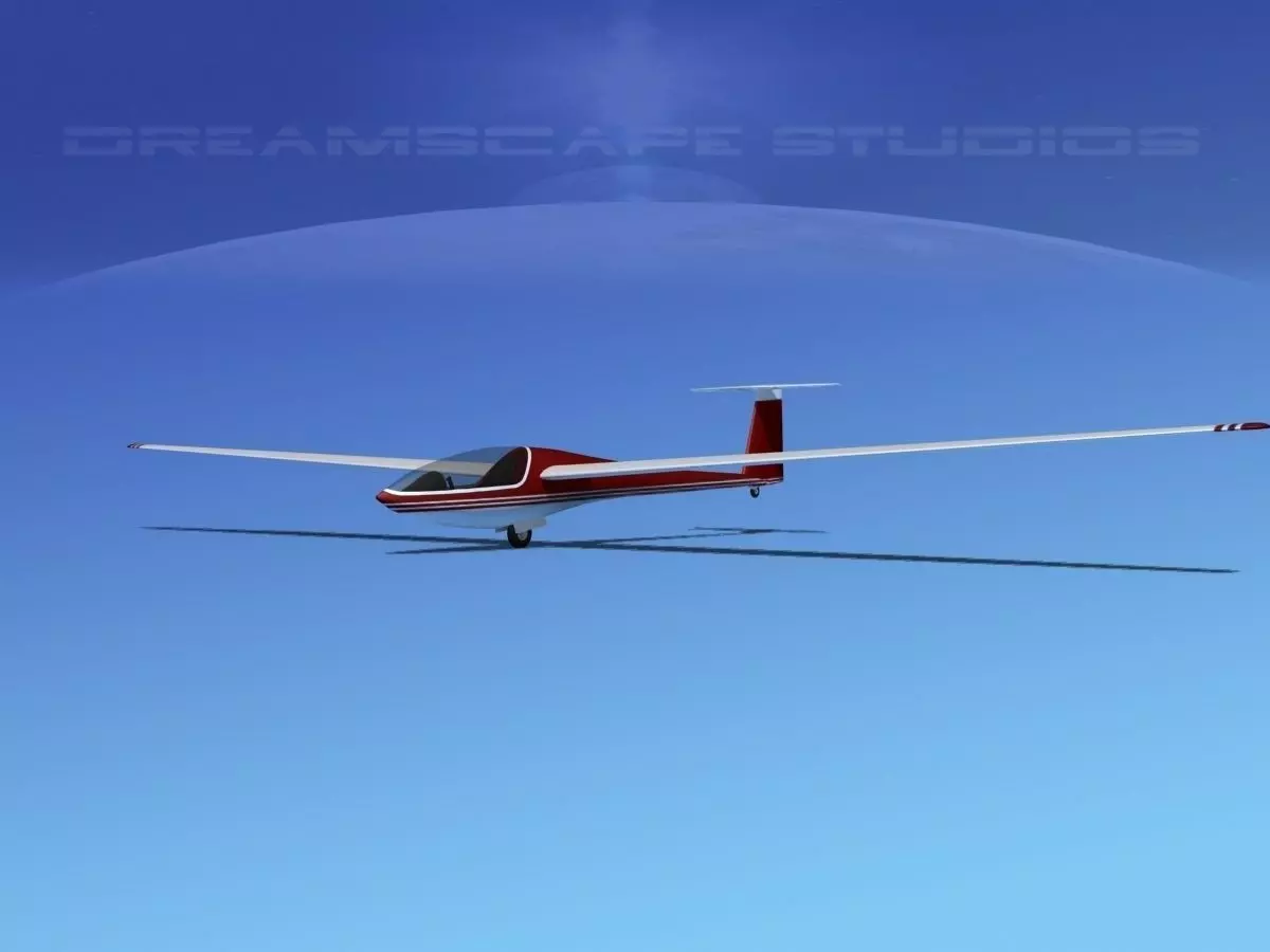 DG-400 15-Metre Motorglider V10 3D model