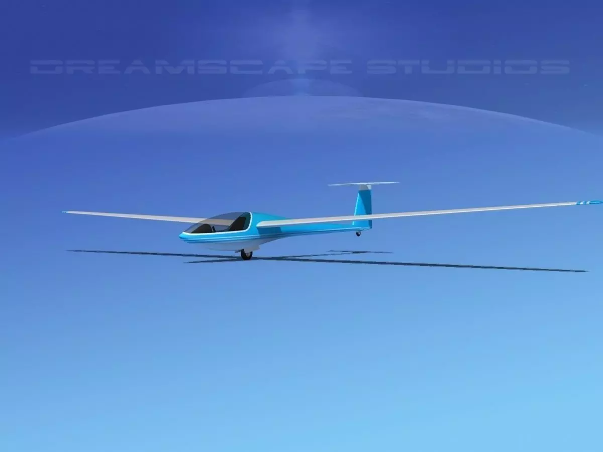 DG-400 15-Metre Motorglider V13 3D model