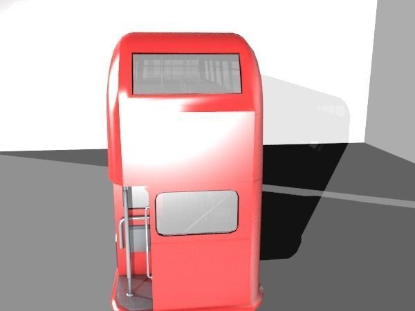 a old routmaster city bus 3D model_11