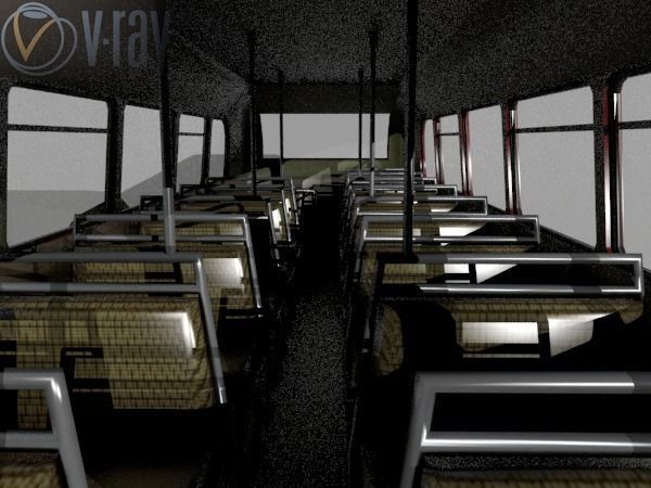 a old routmaster city bus 3D model_41