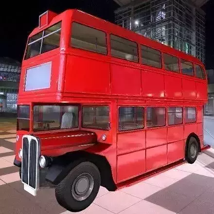 a old routmaster city bus 3D model