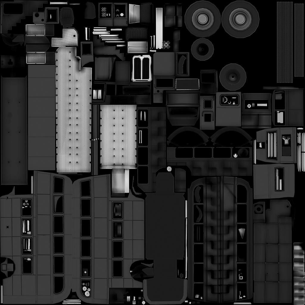 a old routmaster city bus 3D model_37
