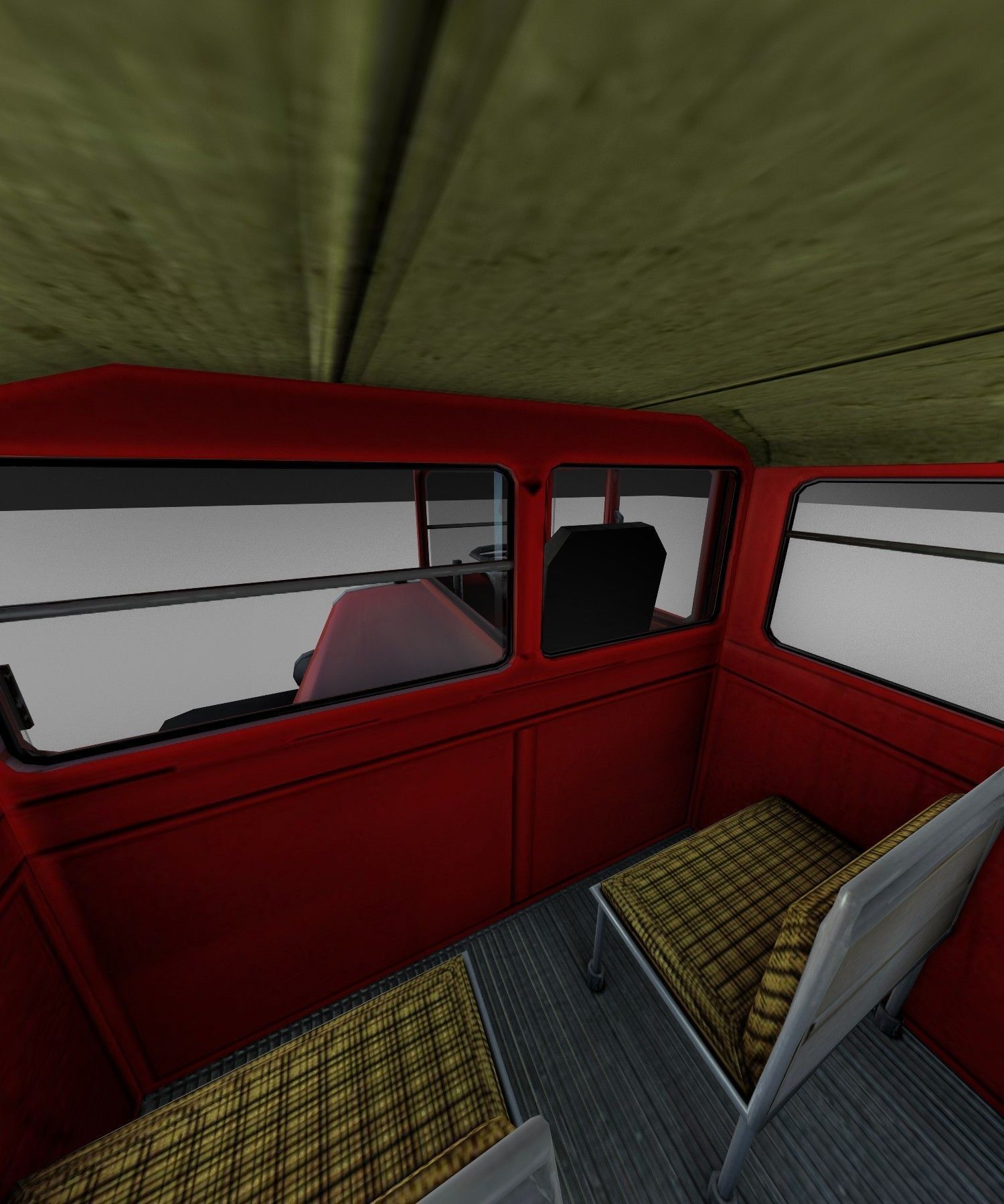 a old routmaster city bus 3D model_24