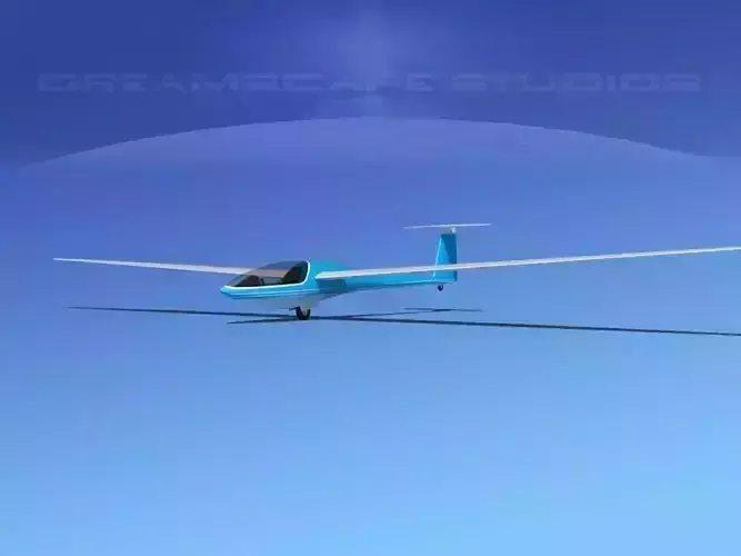 DG-400 17-Metre Motorglider V13 3D model