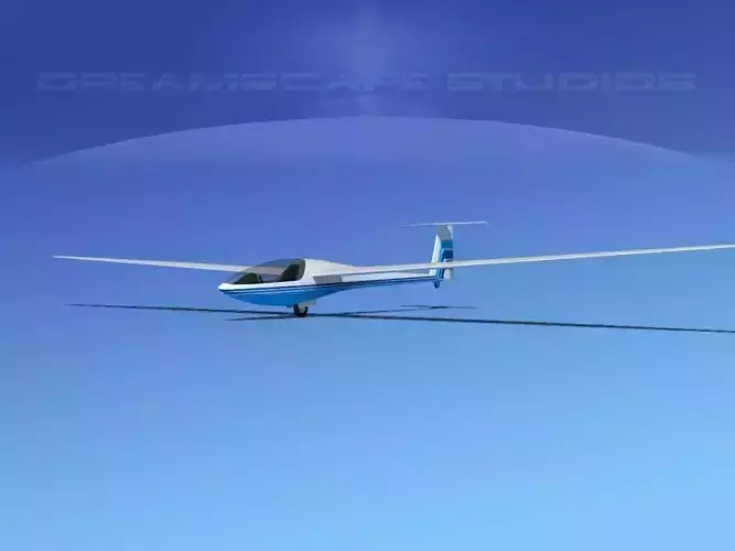 DG-400 17-Metre Motorglider V15 3D model