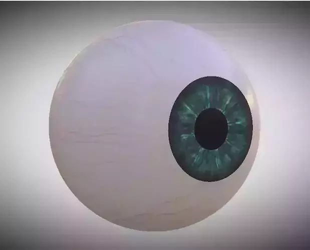 Eyeball Free low-poly 3D model