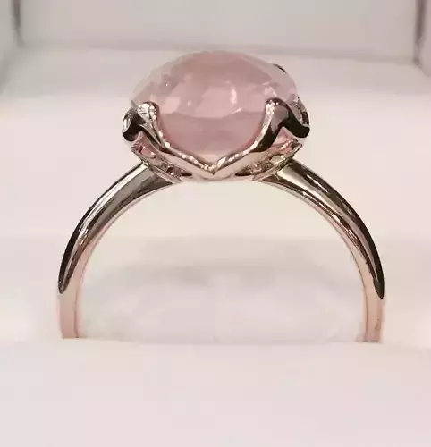 Quartz ring 3D print model