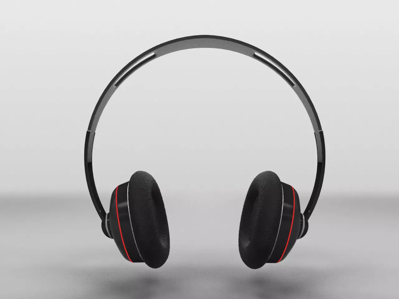Headphones Free low-poly 3D model