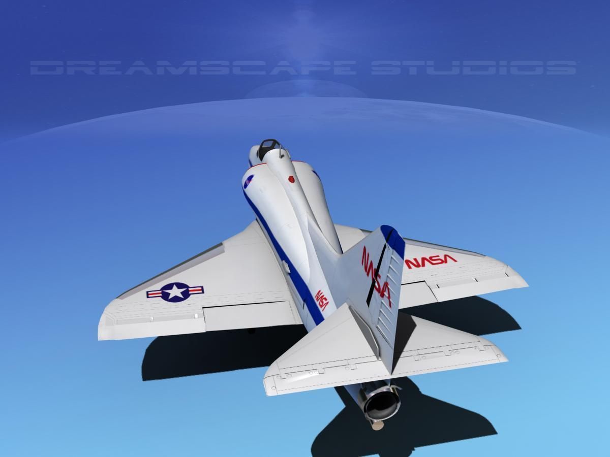 Douglas A-4D Skyhawk NASA 3D model_7