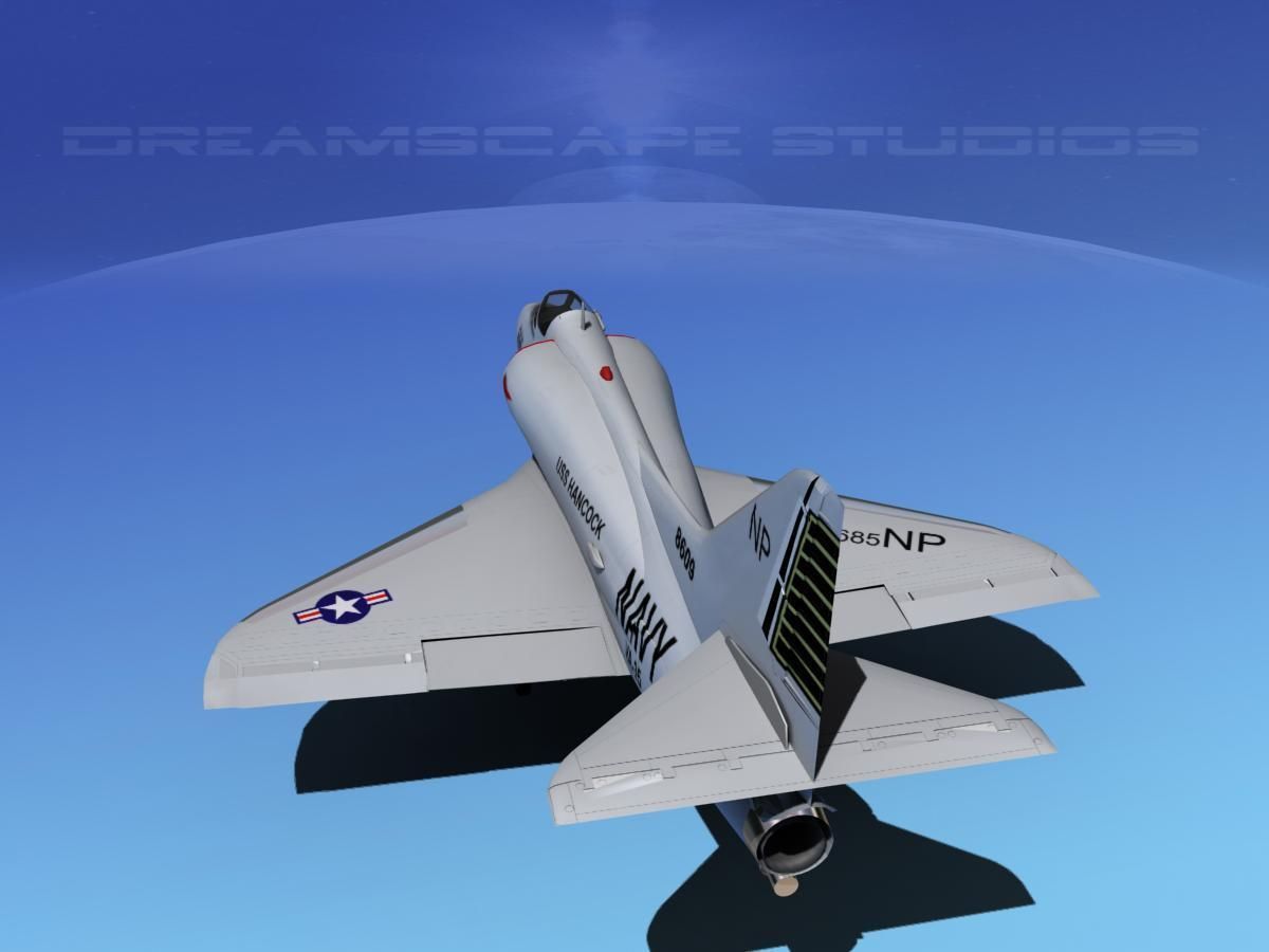 Douglas A-4D Skyhawk US Navy 3D model_6