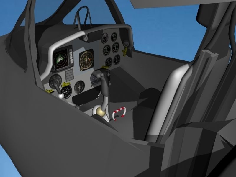 Douglas A-4D Skyhawk V05 USN 3D model_11