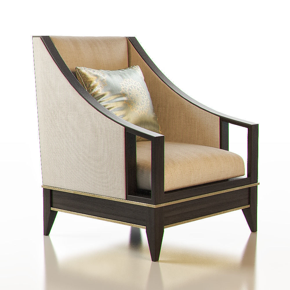 CONTEMPORARY Chair Pack - Set I 3D model_5