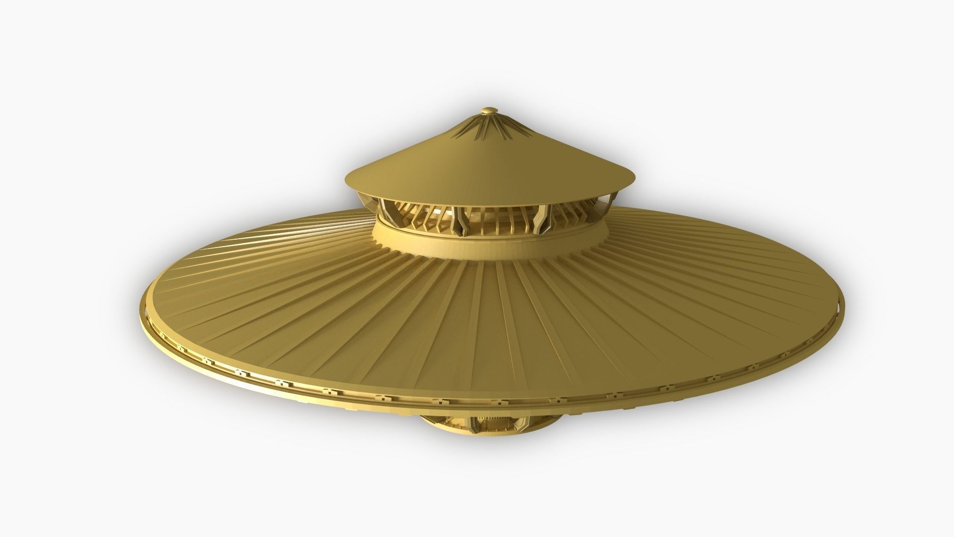 Original space craft 3D model_1