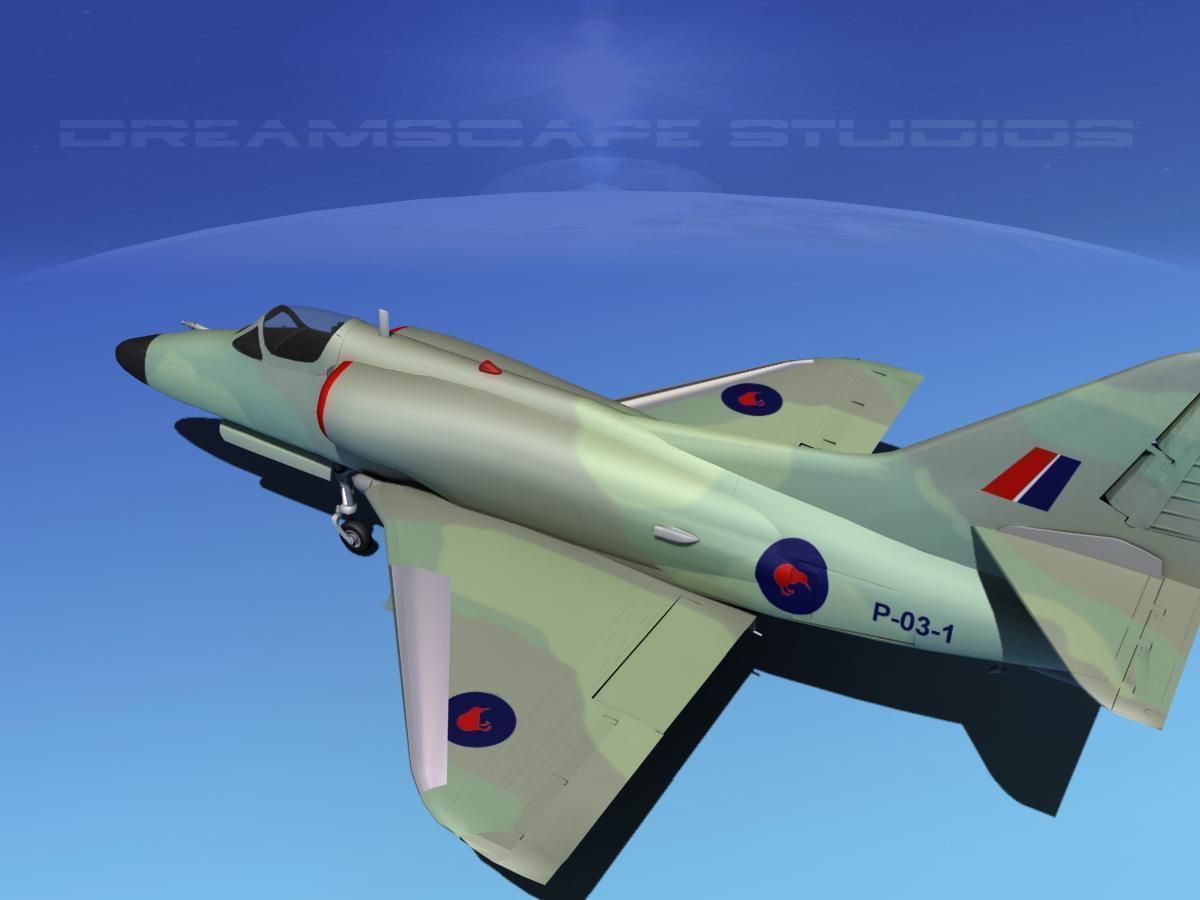 Douglas A-4D Skyhawk V15 RNZN 3D model_8