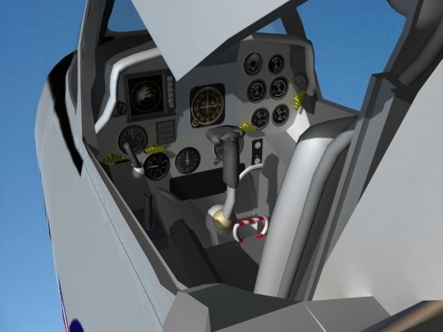 Douglas A-4D Skyhawk V18 USN Aggr 3D model_12