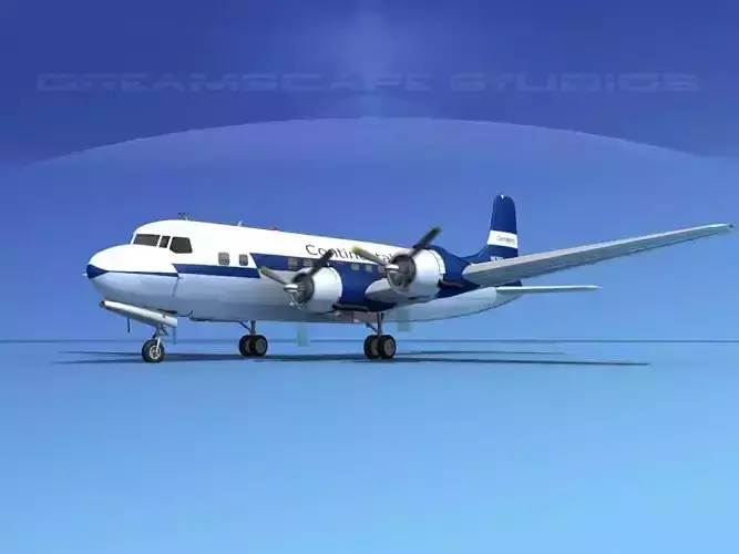 Douglas DC-6 Continental Airlines