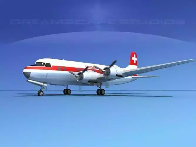 Douglas DC-6 Swissair