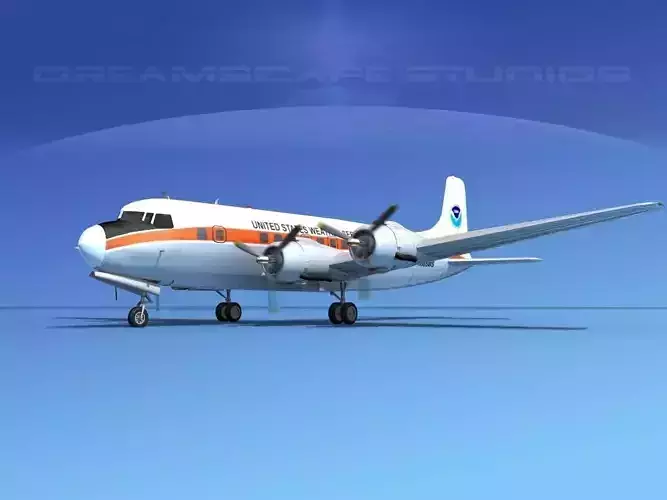Douglas DC-6 US Weather Bureau