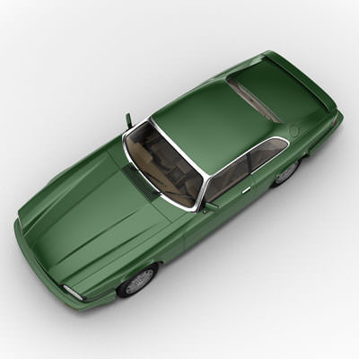 Jaguar XJS 3D model_5