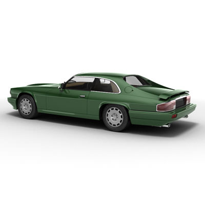 Jaguar XJS 3D model_2